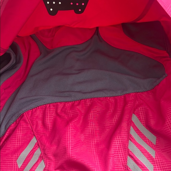 Helly Hansen | Fuchsia Pink Windfoil 2 in 1 Windbreaker Jacket Vest Size Small - Picture 14 of 14